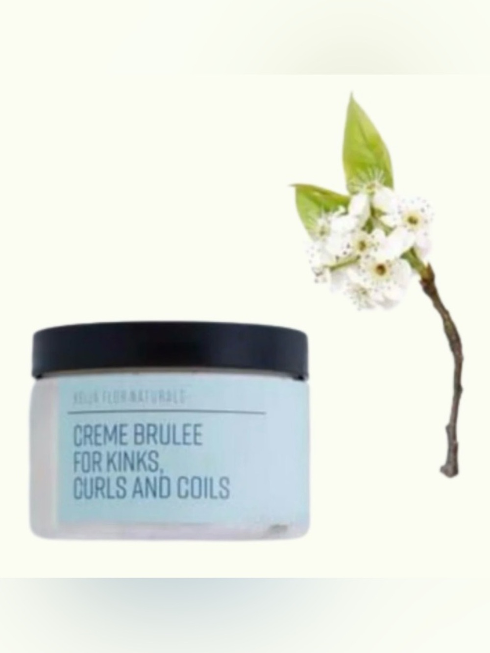 Beija Flor Naturals Creme Brulee styling cream